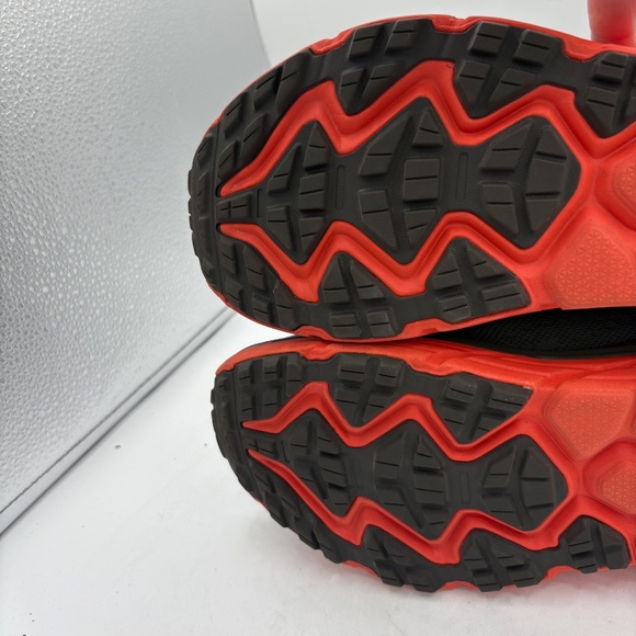 Hoka Challenger Men’s 10.5 ATR 6 1106510 Green Orange Trail Running No Insoles - Picture 13 of 14